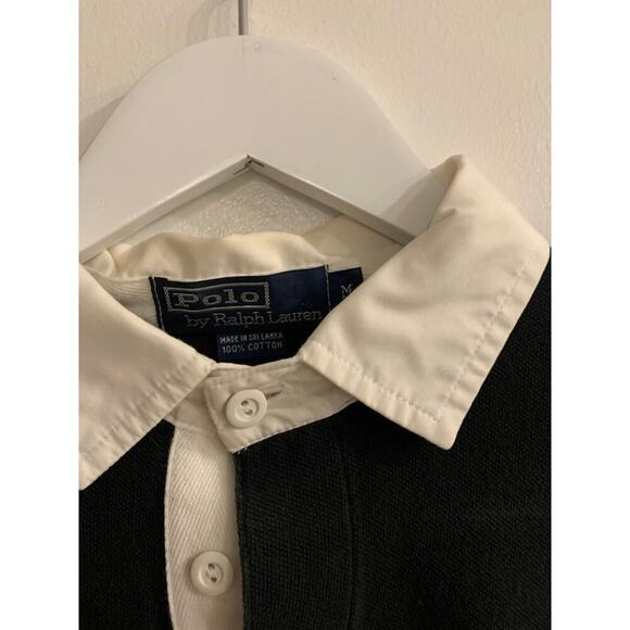 Vintage Polo Ralph Lauren Rugby Shirt - M - Picture 3 of 4